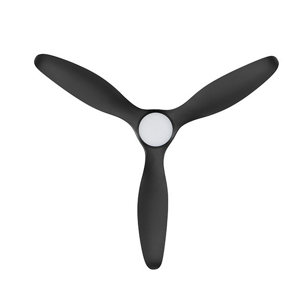 Eglo Noosa 60in 152cm DC Ceiling  Fan with 18W LED CCT Light - Black