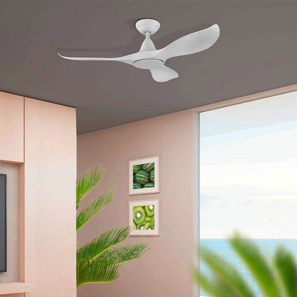 Eglo Noosa 46in 116cm DC Ceiling  Fan - White