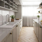 Seima Oros 1162 Kitchen Sink White in scandinavian kitchen design