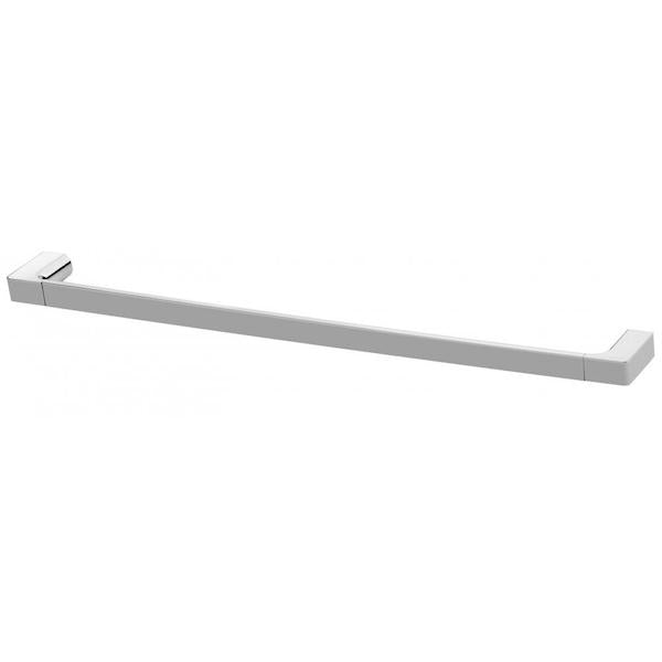 Phoenix Gloss Single Towel Rail-Chrome - the blue space