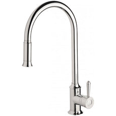 Phoenix Nostalgia Pull Out Sink Mixer-Chrome - the blue space