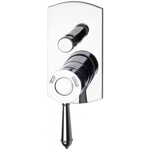 Phoenix Nostalgia Shower/Bath Diverter Mixer-Chrome - the blue space