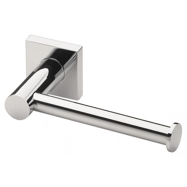 Phoenix Radii Toilet Roll Holder Square Plate-Chrome