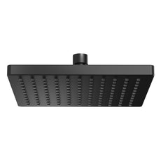 Phoenix Lexi Shower Rose Only 200mm Square - Matte Black - the blue space