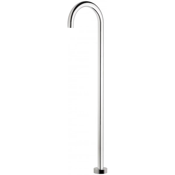 Phoenix Vivid Floor Mounted Bath Outlet 940mm-Chrome