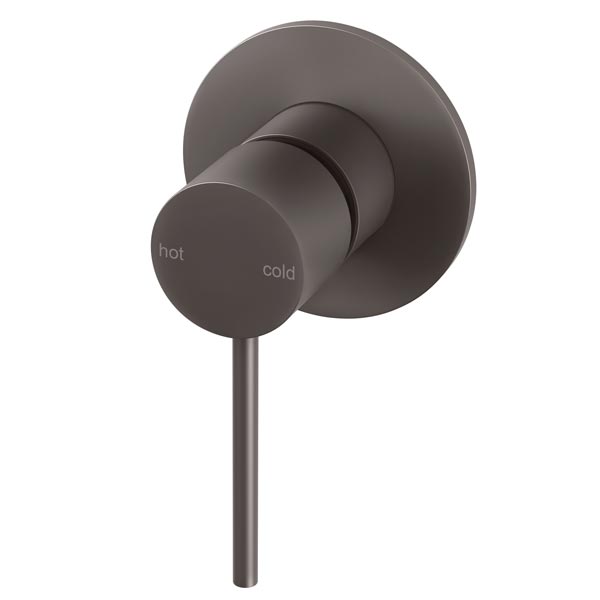 Phoenix Vivid Slimline Shower/Wall Mixer Gun Metal