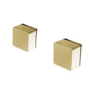 Phoenix Alia Wall Top Assemblies 15mm Extended Spindles - Brushed Gold - The Blue Space