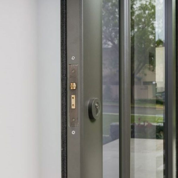 Zanda Round Single Cylinder Roller Lock Kit Graphite Nickel online at The Blue Space