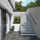 Rothley Handrail Kit Matte Black | Outdoor stair case rail online at The Blue Space