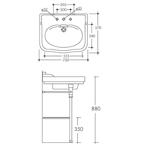 Studio Bagno Impero 70 Console