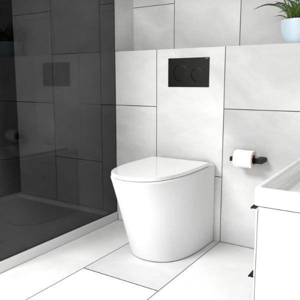 Seima Modia Floor Mount Toilet Suite with Geberit InWall Cistern, Best
