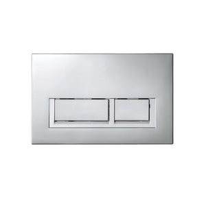 Seima InWall 400 Series Flush Button Plate - Chrome