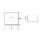 Seima Tetra Pro Single Bowl Inset/Overmount Kitchen Sink Dimensions