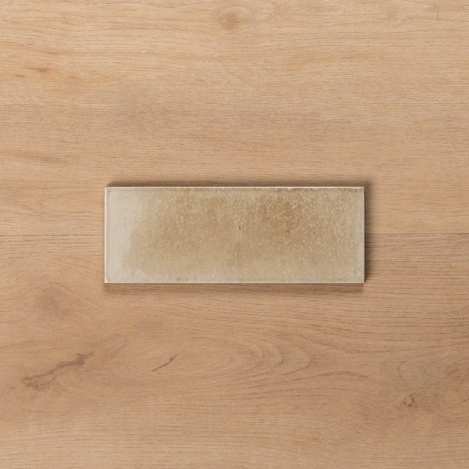 Single no Hand Sicily Beige Gloss Bejmat Cushioned Edge Porcelain Tile 75x200mm 720GLEBEG - The Blue Space