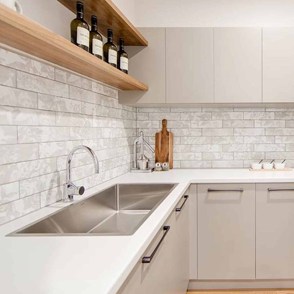 Seima Tetra Pro Single Large Bowl Inset/Overmount Kitchen Sink Featured in a Kitchen