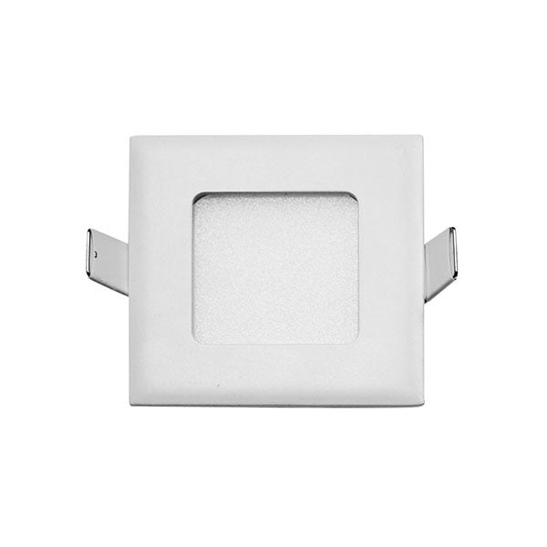 Telbix Stow 3W LED Square Step Wall Light Warm White - White | The Blue Space