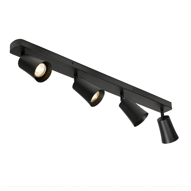 Telbix Alvey GU10 4 Light Spotlight in Black | The Blue Space