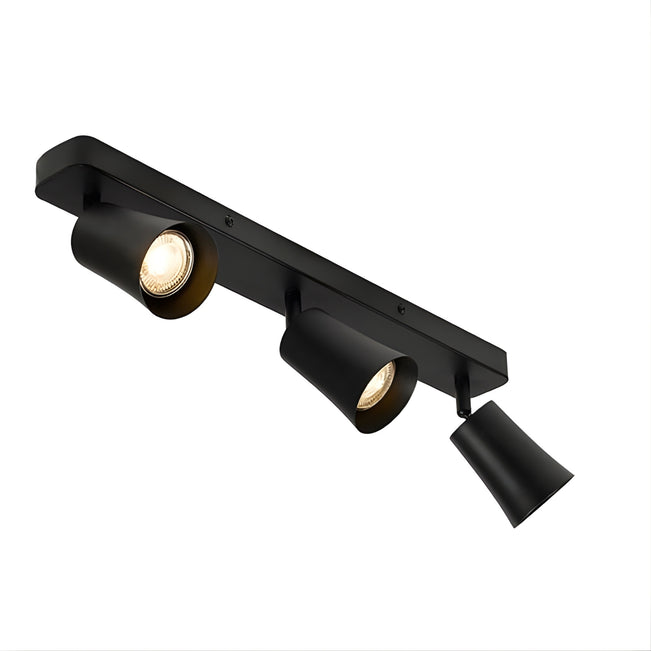 Telbix Alvey GU10 3 Light Spotlight in Black | The Blue Space