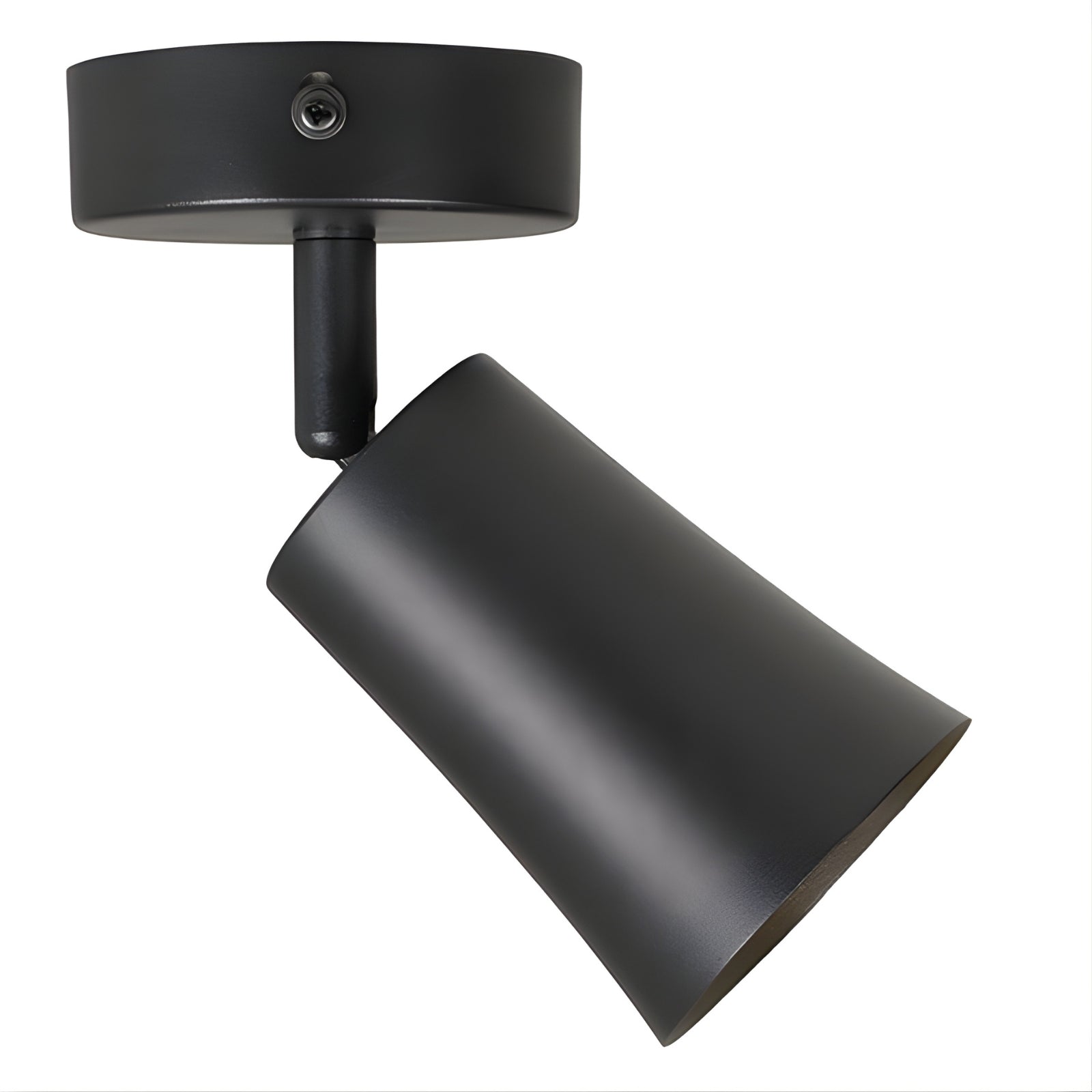Telbix Alvey GU10 1 Light Spotlight in Black | The Blue Space