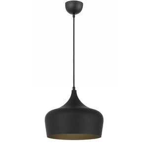 Telbix Polk E27 30cm Pendant Black