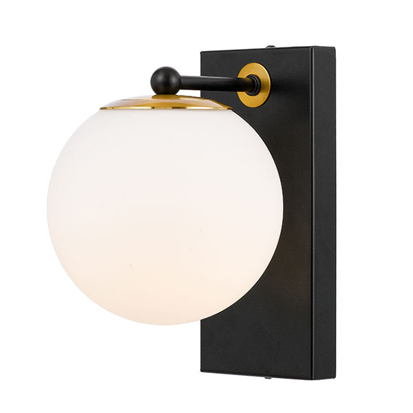 Telbix Marsten ES Wall Light in Black | The Blue Space