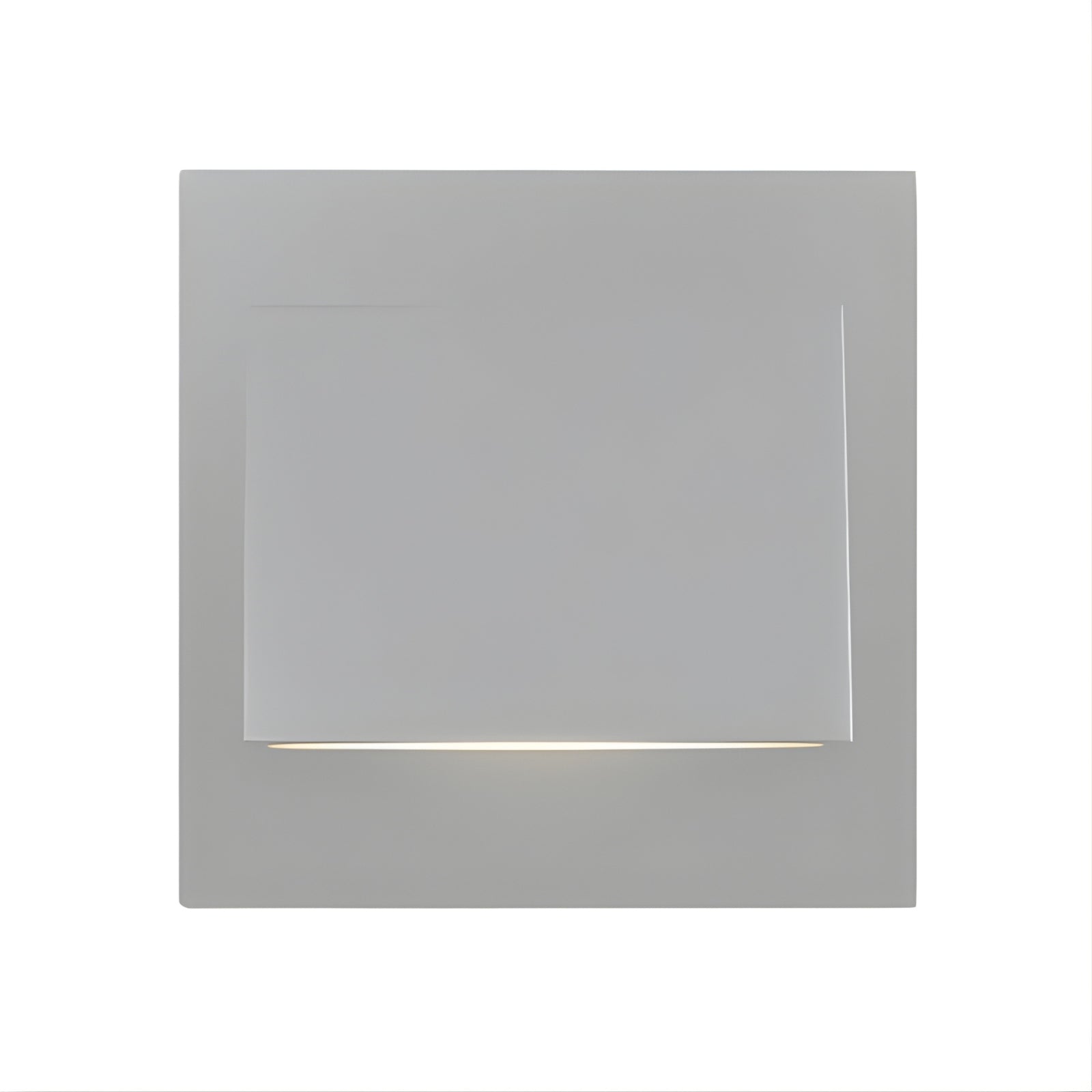 Telbix Brea 3W LED Wall Step Light in Warm White, Aluminium - The Blue Space