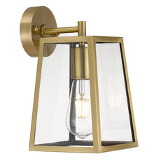 Telbix Cantena ES Wall Light in Antique Brass | The Blue Space