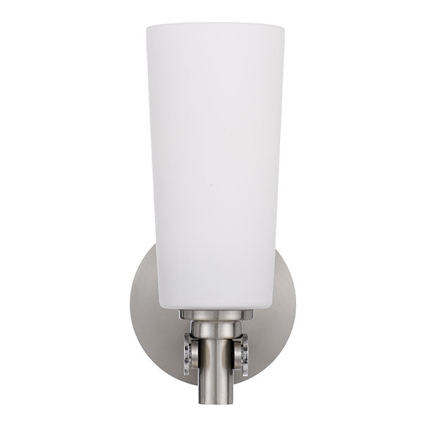 Telbix Delmar ES Wall Light in Nickel | The Blue Space