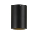 Telbix Keon 10W LED Ceiling Light - Warm White - Black | The Blue Space