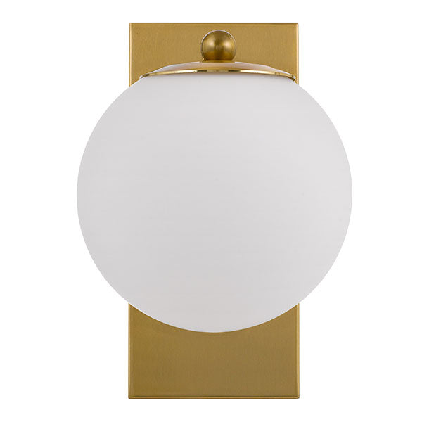 Telbix Marsten ES Wall Light in Antique Gold | The Blue Space