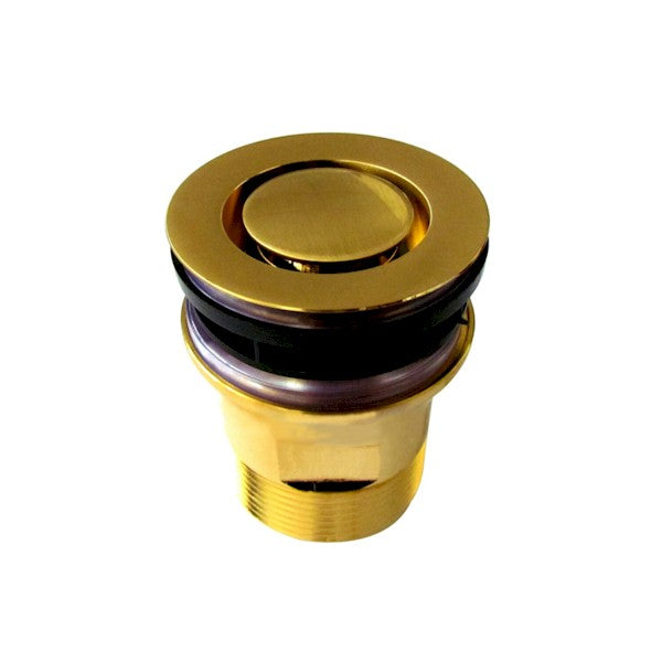 ART Australia Basin Pop Down® Plug and waste Brushed Gold 32mm - The Blue Space