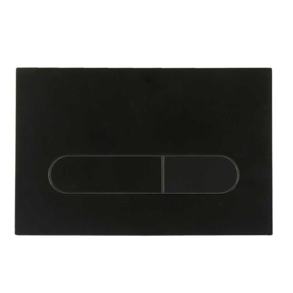 Seima 500 Series Flush Plate - Matte Black