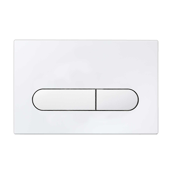 Seima 500 Series Flush Plate - Matte White - The Blue Space