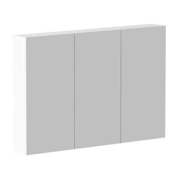 ADP Gloss Silk Shaving Cabinet 3 Door 1200mm - The Blue Space