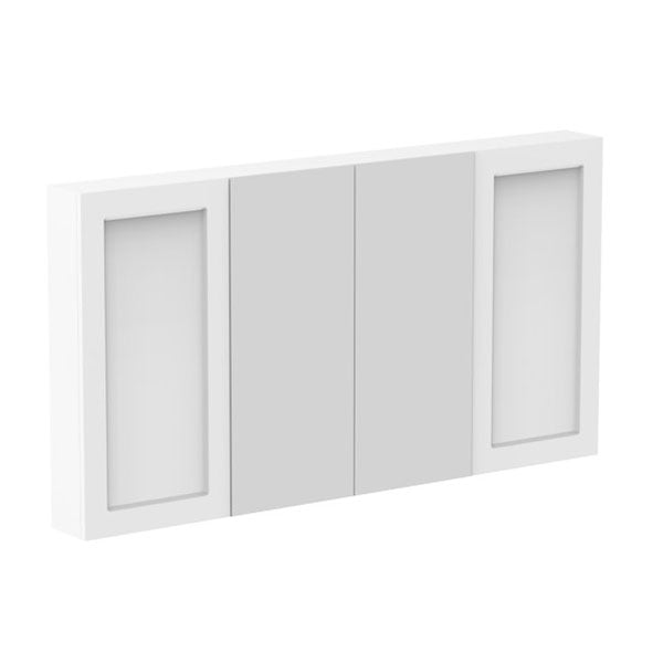 ADP London Shaving Cabinet 1500mm 4 Doors Double Shaker Door - The Blue Space