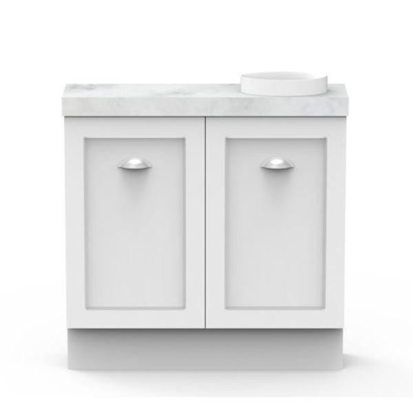 ADP Madison Mini Vanity 900mm Right Offset - The Blue Space