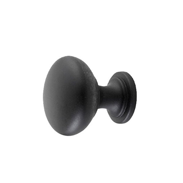 ADP Plain Knob Standard Handle Matte Black - The Blue Space