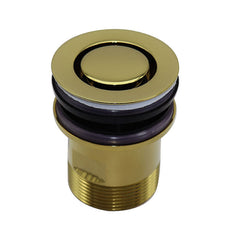ART Australia Basin Pop Down Universal Plug and Waste 32/40mm Brushed Gold - The Blue Space