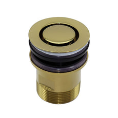 ART Australia Basin Pop Down Universal Plug and Waste 32/40mm Gold - The Blue Space