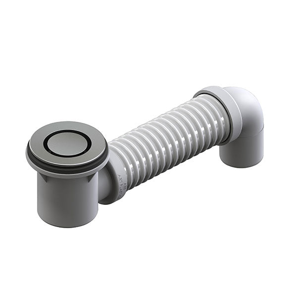 ART Australia Bath Bend Pop Down and Connector Chrome | The Blue Space