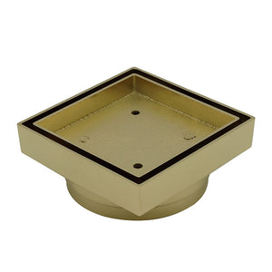 ART Australia Bermuda Standard Floor Waste Tile Insert Gold