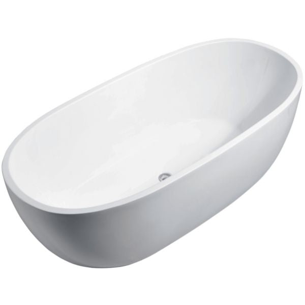 BelBagno Ally Freestanding Bath White
