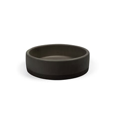 Nood Co Bowl Basin Two Tone Surface Mount Charcoal - The Blue Space