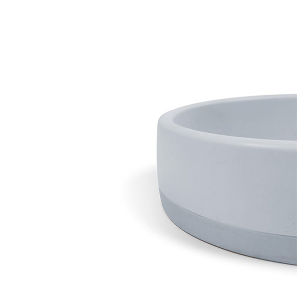 Nood Co Bowl Basin Two Tone Wall Hung Detailing - The Blue Space