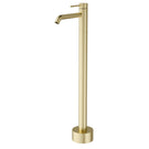 Caroma Liano II Freestanding Bath Filler Brushed Brass - The Blue Space