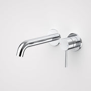 Caroma Liano II Low Lead Wall Basin/Bath Mixer Set Chrome