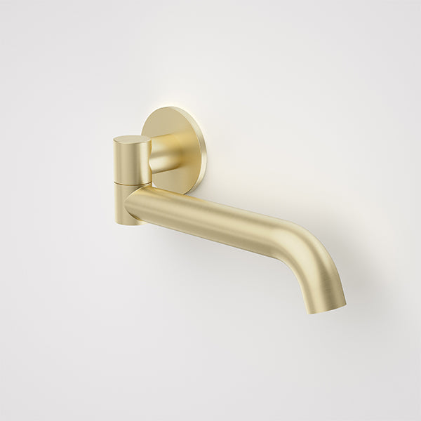 Caroma Liano II Bath Swivel Outlet Brushed Brass - The Blue Space