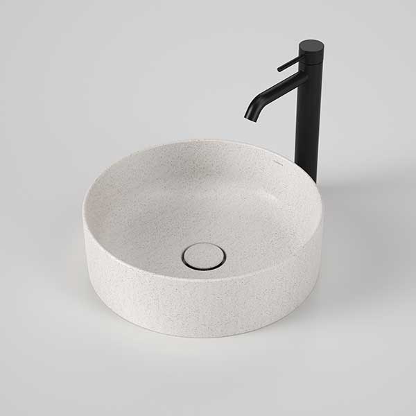 Caroma Liano II 400mm Round Above Counter Basin – Matte Speckled
