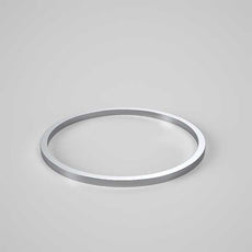 Caroma Liano II 400mm Round Basin Dress Ring - Chrome - The Blue Space