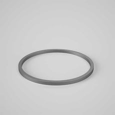 Caroma Liano II 400mm Round Basin Dress Ring - PVD Brushed Gunmetal - The Blue Space